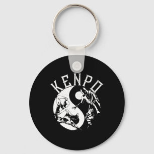 Kenpo Yin Yang Martial Arts Japanisch Kempo Fighte Schlüsselanhänger