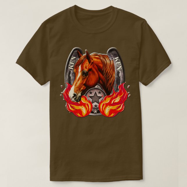 Kens Patriarchy Horse T-Shirt (Design vorne)