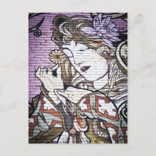 Kensington Market Street Art / Graffiti Postkarte