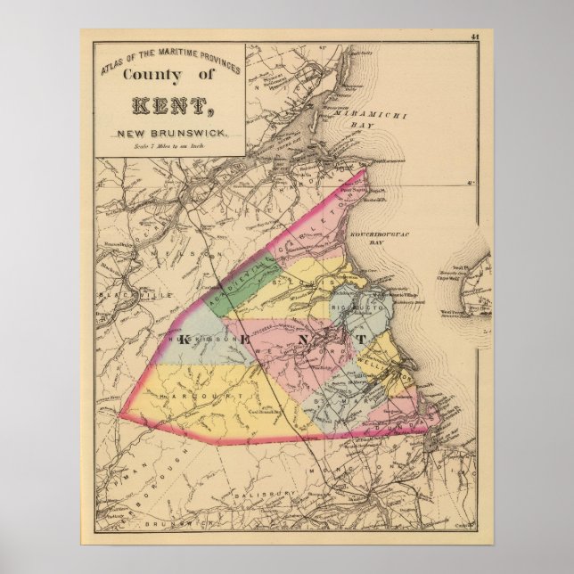Kent Co., NB Poster (Vorne)