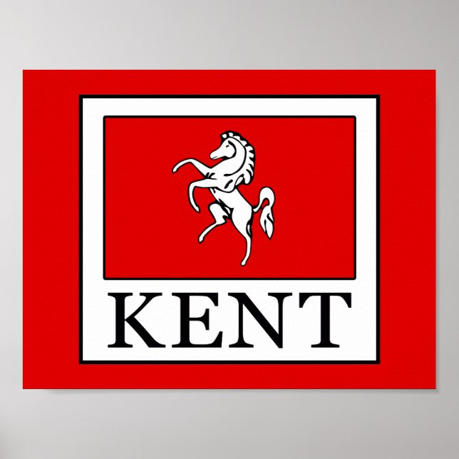 Kent County England Poster (Vorne)