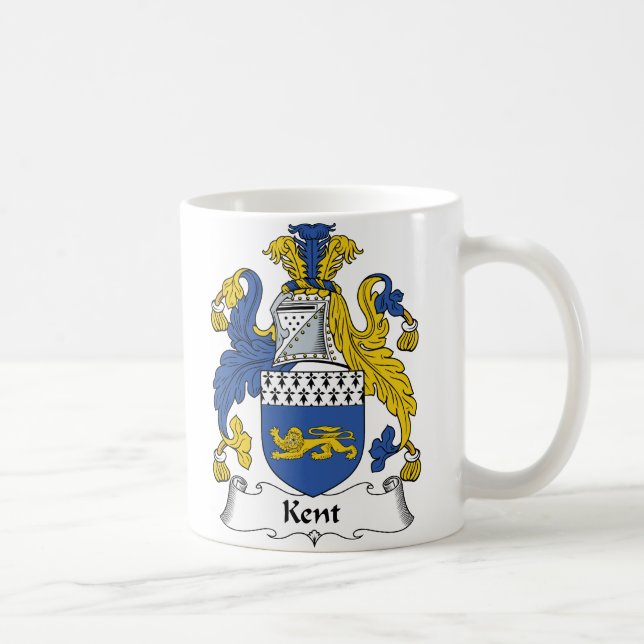 Kent-Familienwappen Tasse (Rechts)