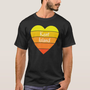 Kent Island Closing Company Heart Kent Island T-Shirt