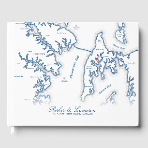 Kent Island Maryland Map Hochzeit in Urlaubsort Gästebuch