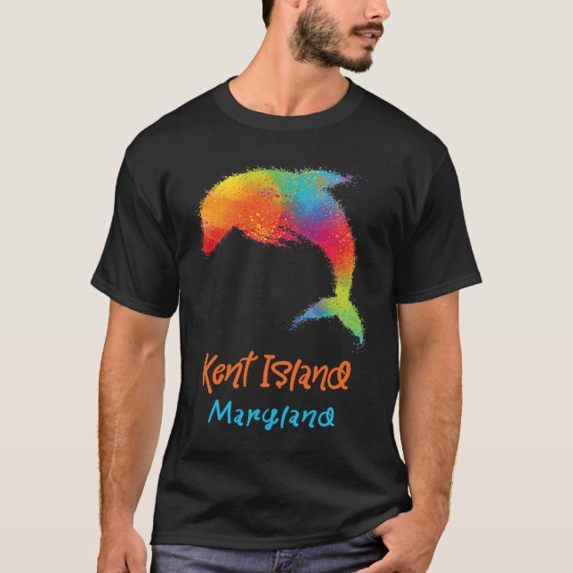 Kent Island  Maryland  Souvenir T-Shirt (Vorderseite)