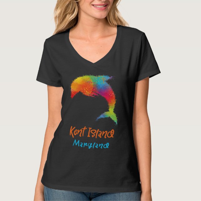 Kent Island  Maryland  Souvenir T-Shirt (Vorderseite)
