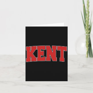 Kent Ohio Varsity-Stil USA Vintage-Sport Karte