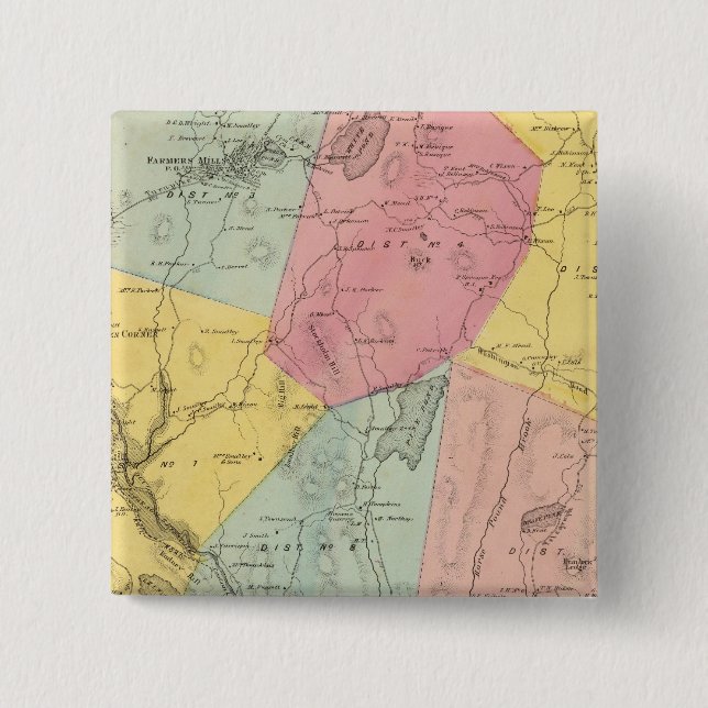 Kent, Stadt Button (Vorderseite)
