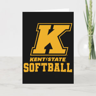 Kent State University Softball-Bekleidung Sportfan Karte