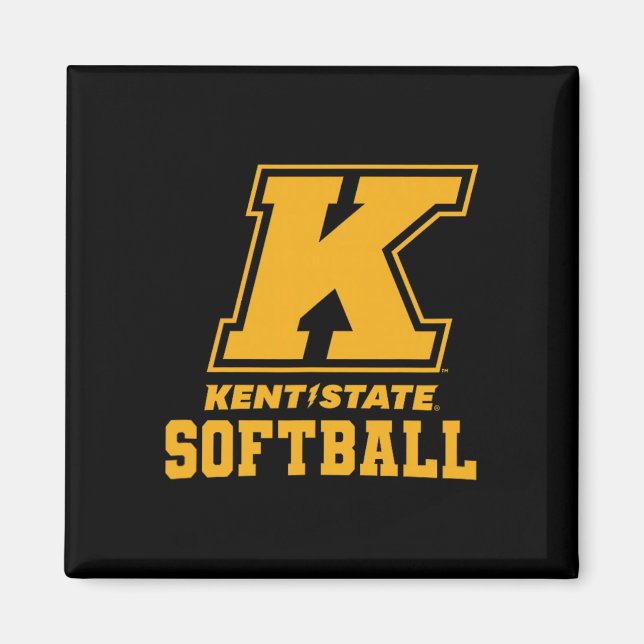 Kent State University Softll Apparel Sports Fan  Magnet (Vorne)