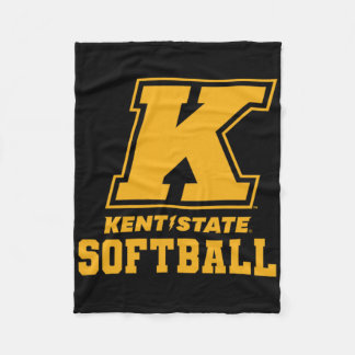 Kent State University Softll Bekleidung Sportfan Fleecedecke