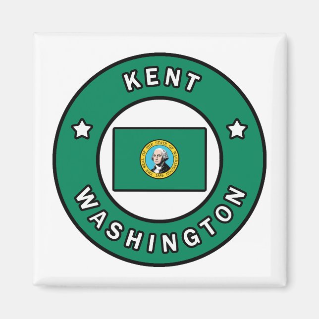 Kent Washington Magnet (Vorne)