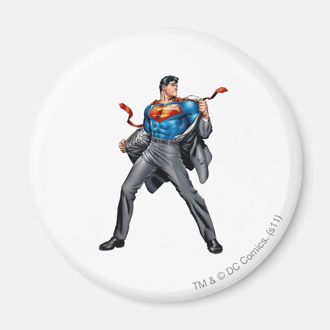 Kent wechselt in Superman Magnet (Vorne)