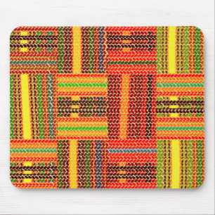 kente african print mousepad