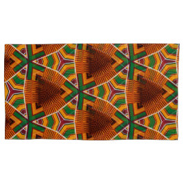 Kente Geometrics Kwanza Afrocentric Pillow Case Kissenbezug