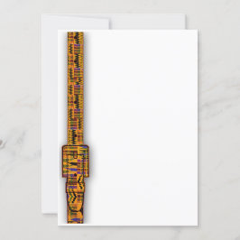 Kente Invitations Serie. Einladung