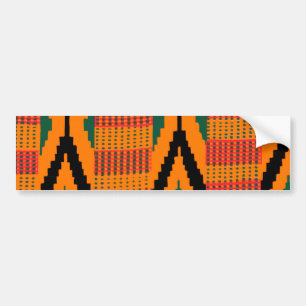 Kente Muster Autoaufkleber