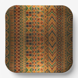 Kente Party Tellers Pappteller