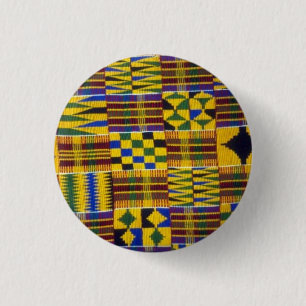 kente Rhapsodie Button