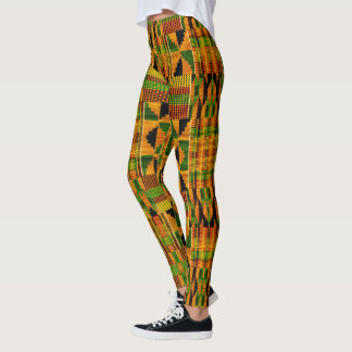 Kente Tuch Leggings
