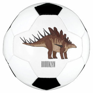 Kentrosaurus-Cartoon Fußball