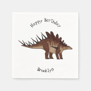 Kentrosaurus-Cartoon Serviette