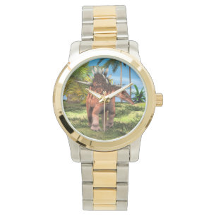 Kentrosaurus Dinosaur Dschungel Prähistorische Kun Armbanduhr