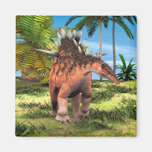 Kentrosaurus Dinosaur Dschungel Prähistorische Kun Magnet