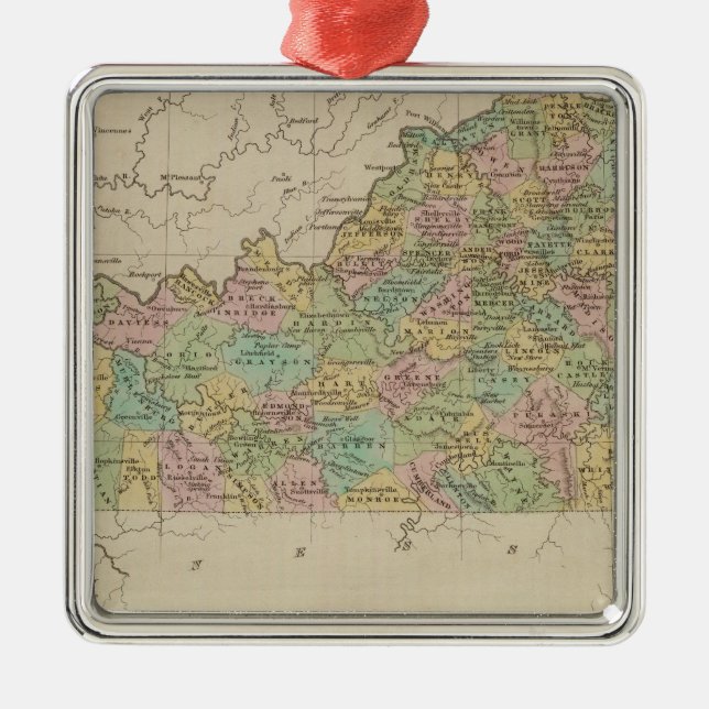 Kentucky 8 ornament aus metall (Vorne)