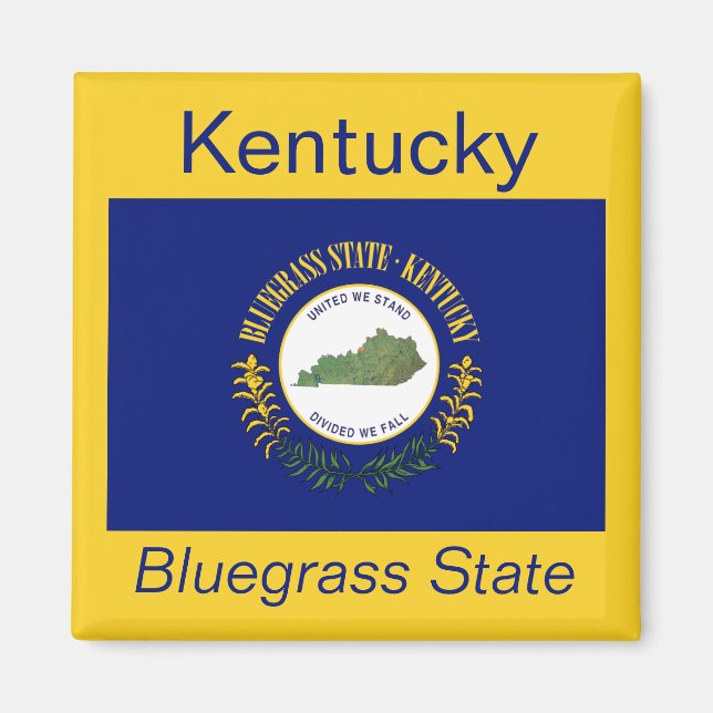 Kentucky Banner Magnet (Vorne)