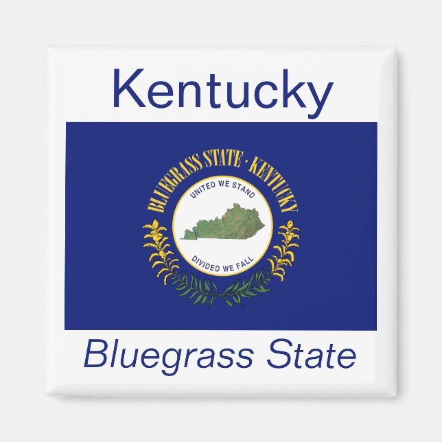 Kentucky Banner Magnet (Vorne)