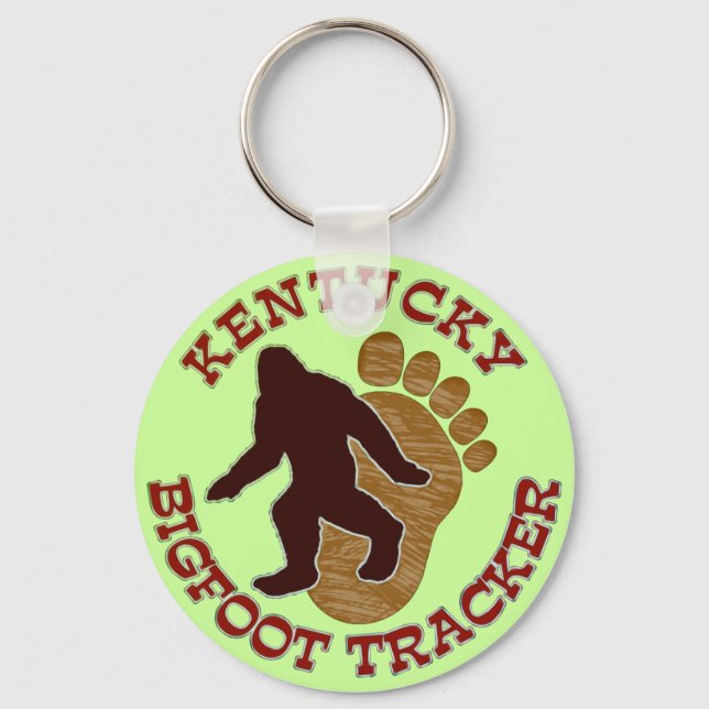 Kentucky Bigfoot Tracker Schlüsselanhänger (Vorderseite)