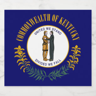 Kentucky: Bluegrass Commonwealth US-Staatsflagge