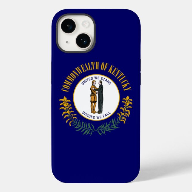 Kentucky: Bluegrass Commonwealth US State Flag Case-Mate iPhone Hülle (Rückseite)