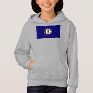 Kentucky: Bluegrass Commonwealth US State Flag Hoodie