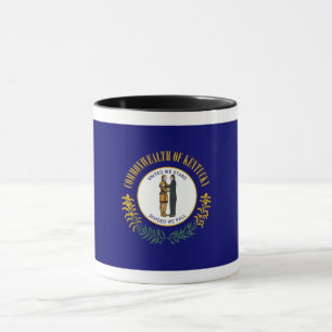 Kentucky: Bluegrass Commonwealth US State Flag Tasse