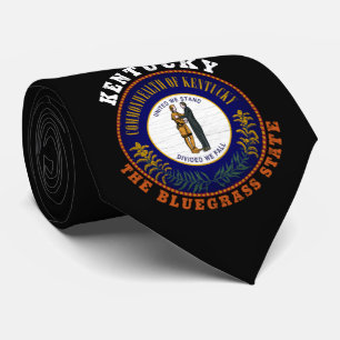 KENTUCKY BLUEGRASS STAAT FLAG KRAWATTE