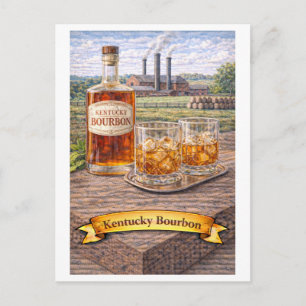 Kentucky Bourbon (Amerikanische Food-Serie) Postkarte