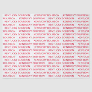 KENTUCKY BOURBON SEIDENPAPIER