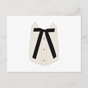 Kentucky Colonel Krawatte Postkarte