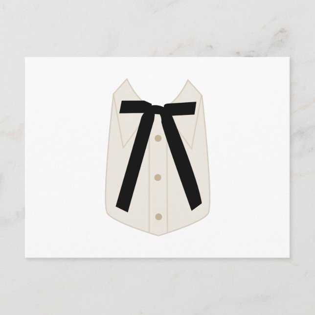 Kentucky Colonel Krawatte Postkarte (Vorderseite)