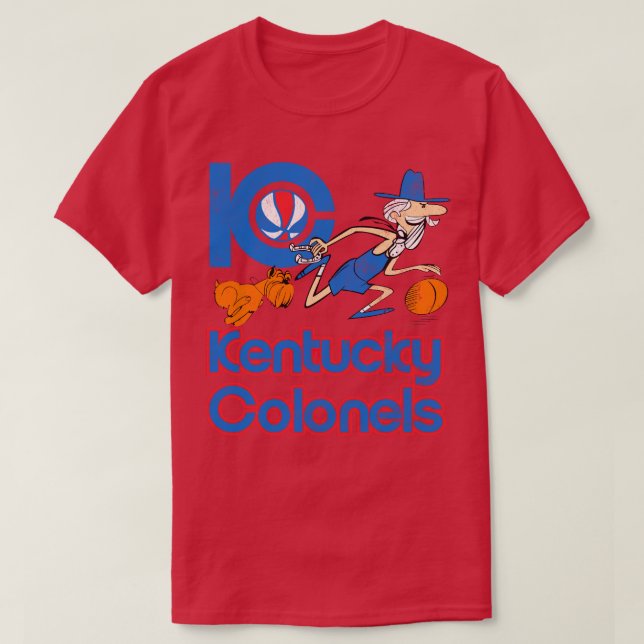 Kentucky Colonels 70er Basketball T-Shirt (Design vorne)