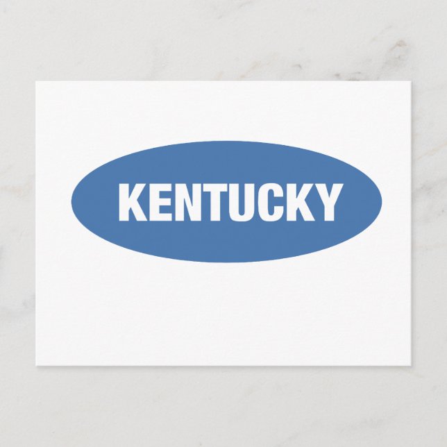 Kentucky - der Blaugras-Staat Postkarte (Vorderseite)