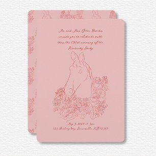 Kentucky Derby Einladung