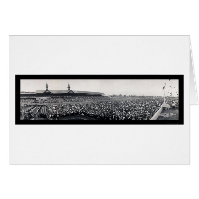Kentucky Derby Foto 1942 (Vorderseite (Horizontal))