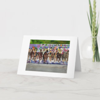 Kentucky Derby Grußkarten Karte