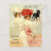 Kentucky Derby Postcards Pferdesport modern