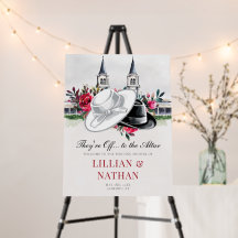 Kentucky Derby Wedding Bridal Shower Roses Welcome