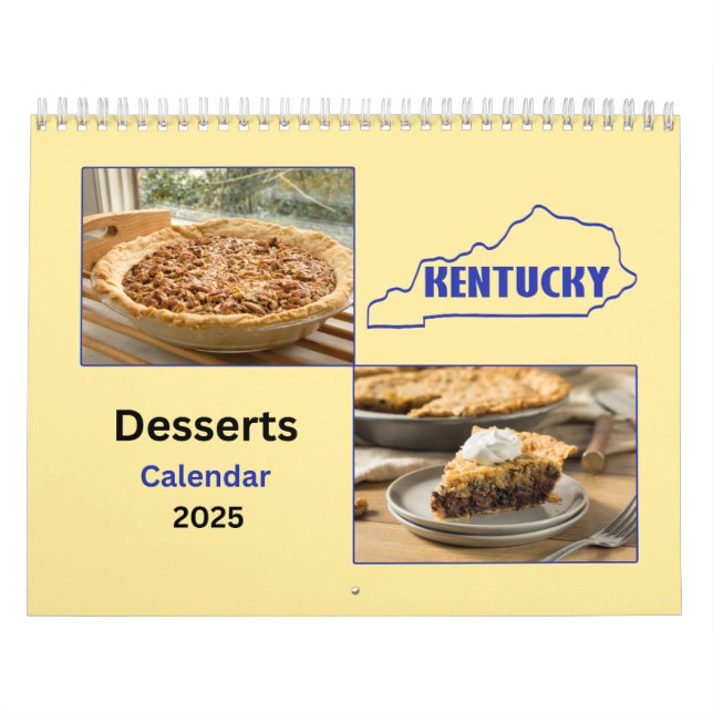 Kentucky Desserts 12 Monatskalender Kalender (Titelbild)