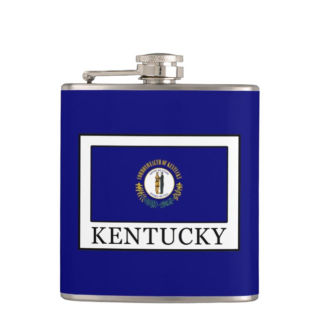 Kentucky Flachmann (Vorderseite)